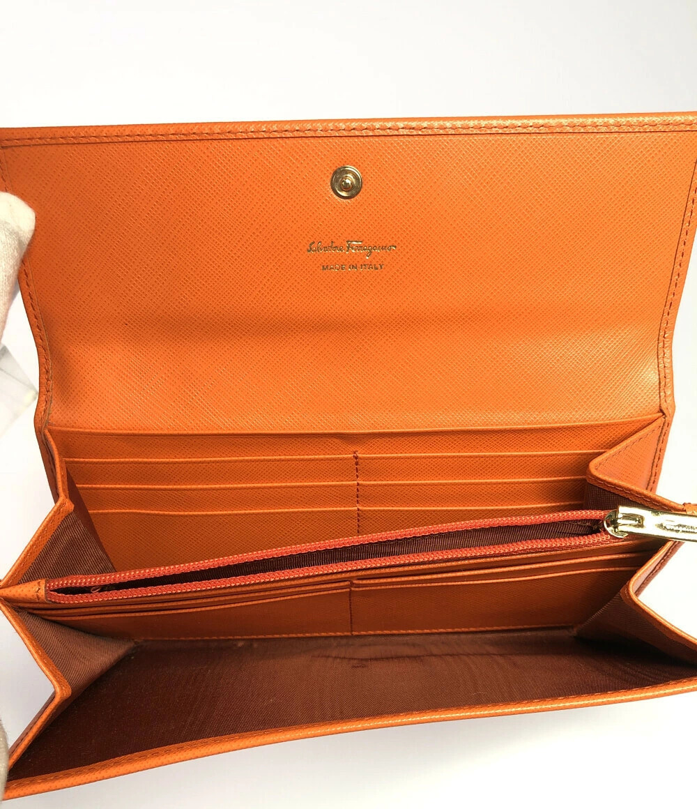 Salvatore Ferragamo Gancini Double Wallet Black
